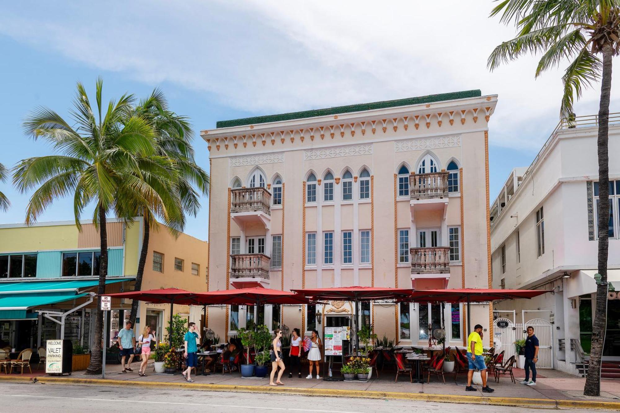 Apartments On Ocean Drive Miami Beach Exterior foto